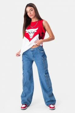 Adika NEW ERA // Chicago Bulls Longline Tank Top