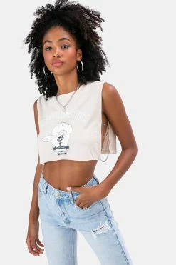 Adika DESTRUCTIVE Chain Detail Crop Top OUTLET
