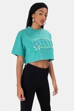 Adika SHARKS Cropped Tee