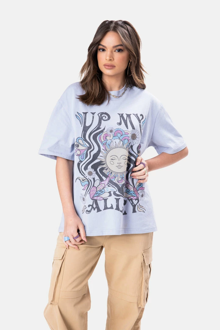 New 👏 Adika UP MY ALLEY Oversized Tee Clothing 🎉 1 Adika UP MY ALLEY Oversized Tee Clothing