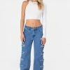 Adika Smirk Ripped Jeans | WIDE Clothing