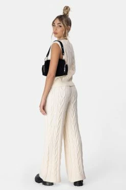 Adika Braids Cable Knit Vest OUTLET