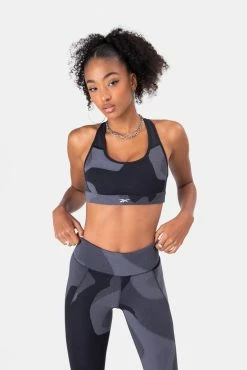 Adika REEBOK // Lux Sports Jacquard Racerback Bra