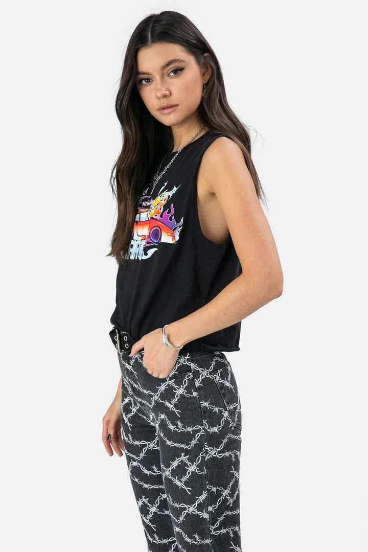 Deals 😉 Adika OUTLET FIRE Tank ❤️ 2 Adika OUTLET FIRE Tank