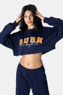 Adika BURN Cropped Sweatshirt