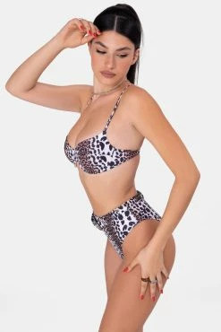 Flash Sale ✔️ Adika Leopardis High Waist 👙 Bikini Bottom OUTLET 👍 6 Adika Leopardis High Waist Bikini Bottom OUTLET