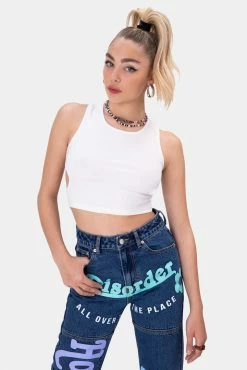 Adika Shaw Cut-Out Cropped Top Clothing