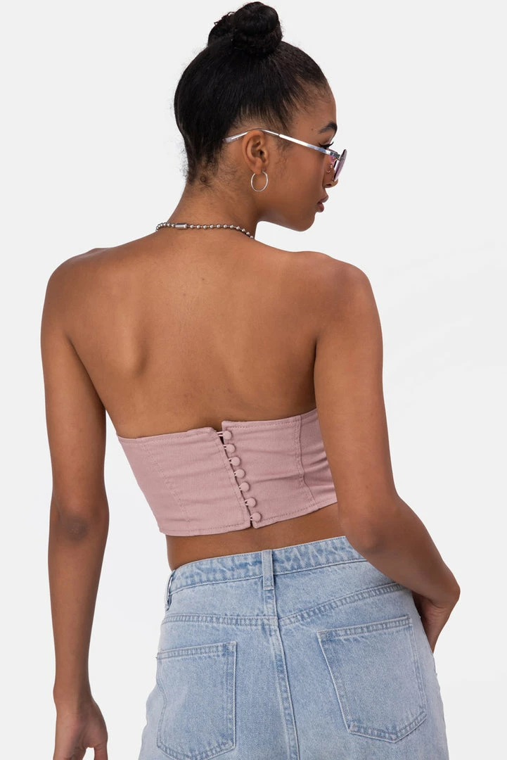 Coupon ⭐ Adika Denim Corset Style Top Clothing 💯 4 Adika Denim Corset Style Top Clothing