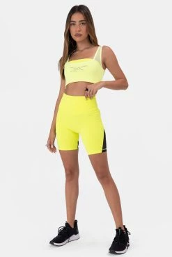 Adika REEBOK // Beyond The Sweat Mesh Panel Legging Shorts