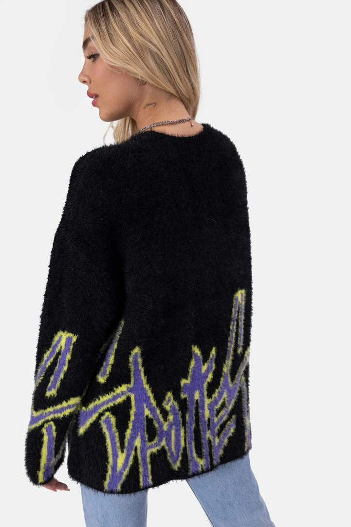 Best Sale ✔️ Adika SPOTLESS Oversize Fuzzy Sweater OUTLET ✔️ 4 Adika SPOTLESS Oversize Fuzzy Sweater OUTLET