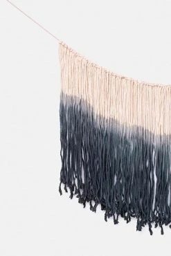 Adika Rhodes Ombré Macramé Fringe Wall Hanging Home