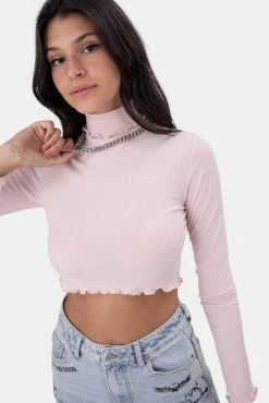 Adika Clueless Turtleneck Crop Top