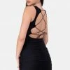 Adika GLOW UP Tie-Back Ruched Mini Dress OUTLET