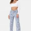 Adika In-Bloom Graphic Jeans | WIDE