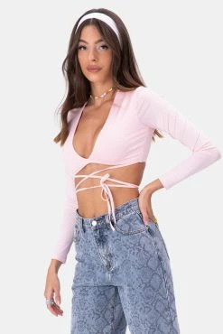 Adika OUTLET Holltis Wrap Crop Top