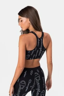 Adika Champion // Script Print Sports Bra Brands