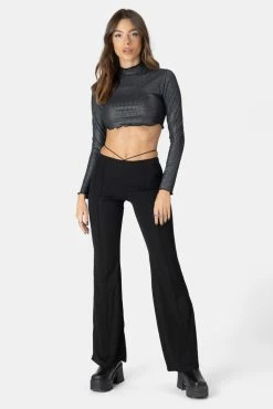 Adika Bling Wavy Crop Top