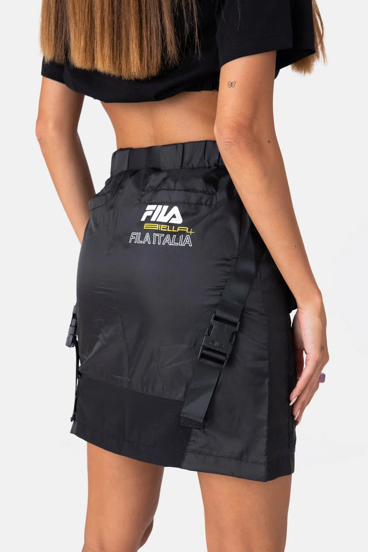 New ✨ Adika FILA // Cargo Pockets Nylon Mini 👗 Skirt 🎁 4 Adika FILA // Cargo Pockets Nylon Mini Skirt