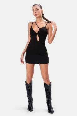 Adika Mistico Cut-Out Mini Dress