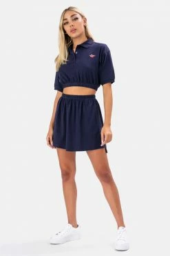 Best Sale โ๏ธ Adika OUTLET Snake Embroidery Cropped Polo ๐ Shirt โญ 7 Adika OUTLET Snake Embroidery Cropped Polo Shirt