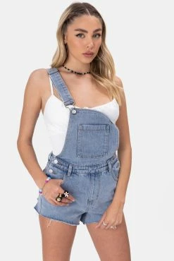 Adika Sloan Short Denim Overall