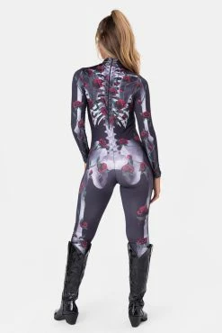 Best reviews of ❤️ Adika BAD TO THE BONE Skeleton Catsuit Clothing 🎉 8 Adika BAD TO THE BONE Skeleton Catsuit Clothing