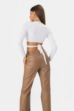Adika Stokes Wrap Crop Top