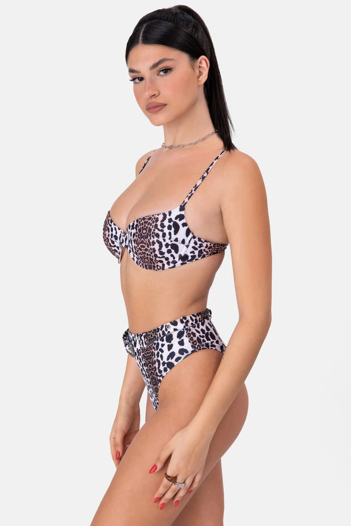 Flash Sale ✔️ Adika Leopardis High Waist 👙 Bikini Bottom OUTLET 👍 2 Adika Leopardis High Waist Bikini Bottom OUTLET
