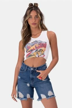 Adika SPEED CREW Cropped Tank Top OUTLET