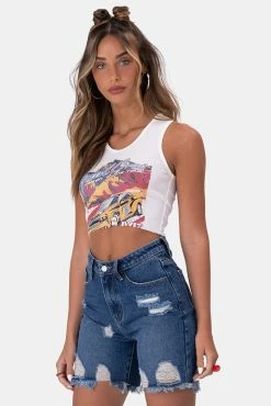 Adika SPEED CREW Cropped Tank Top OUTLET