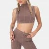 Adika Bambino Reverse Stitch Crop Top Clothing