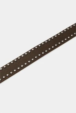 Adika Accessories Quest Faux Leather Studded Belt