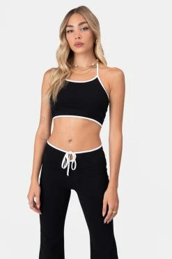 Adika Lucas Halter Crop Top Clothing