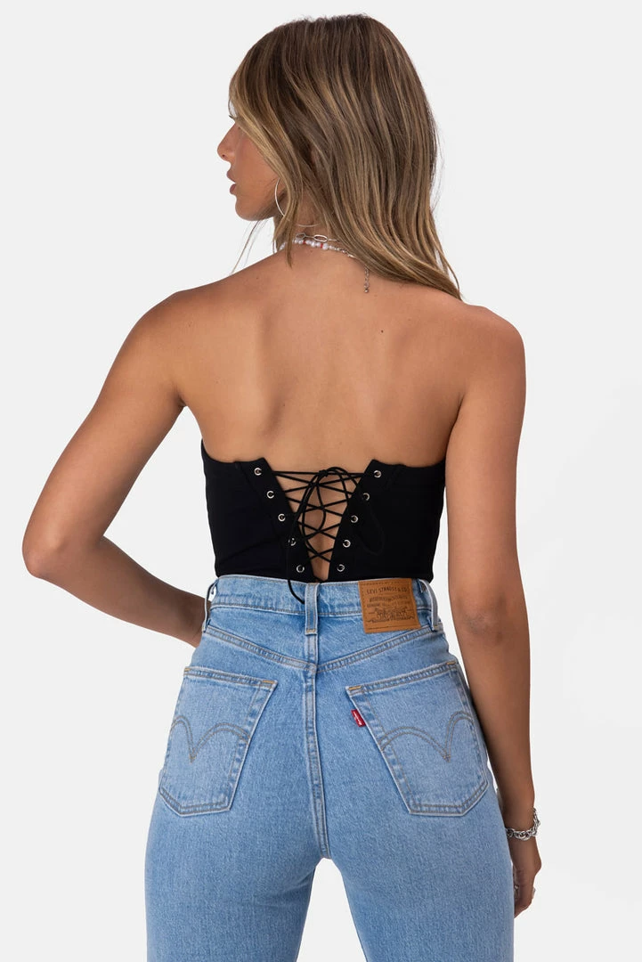 Brand new ❤️ Adika Typo Corset-Style Bodysuit 💯 4 Adika Typo Corset-Style Bodysuit