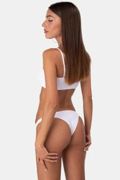Adika Hamptons Shirred Bikini Bottom