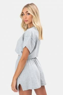 Adika Lit Embroidery Jersey Top