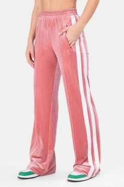Adika Zaggery Flared Velvet Sweatpants