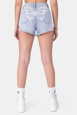 Adika Pillar Denim Shorts