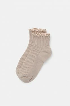 Adika Dandy Curly Hem Socks