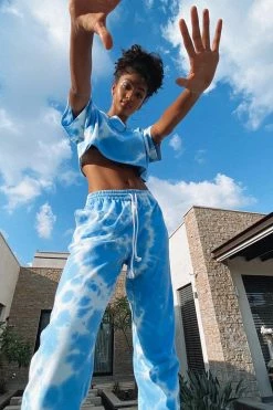 Adika Tie Dye Jersey Sweatpants