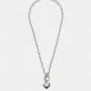 Adika OUTLET WITH-LOVE Link Chain Charm Necklace