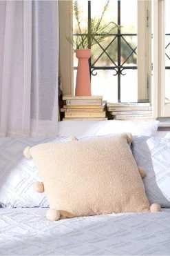 Adika Larry Teddy Square Pillow Cover Home