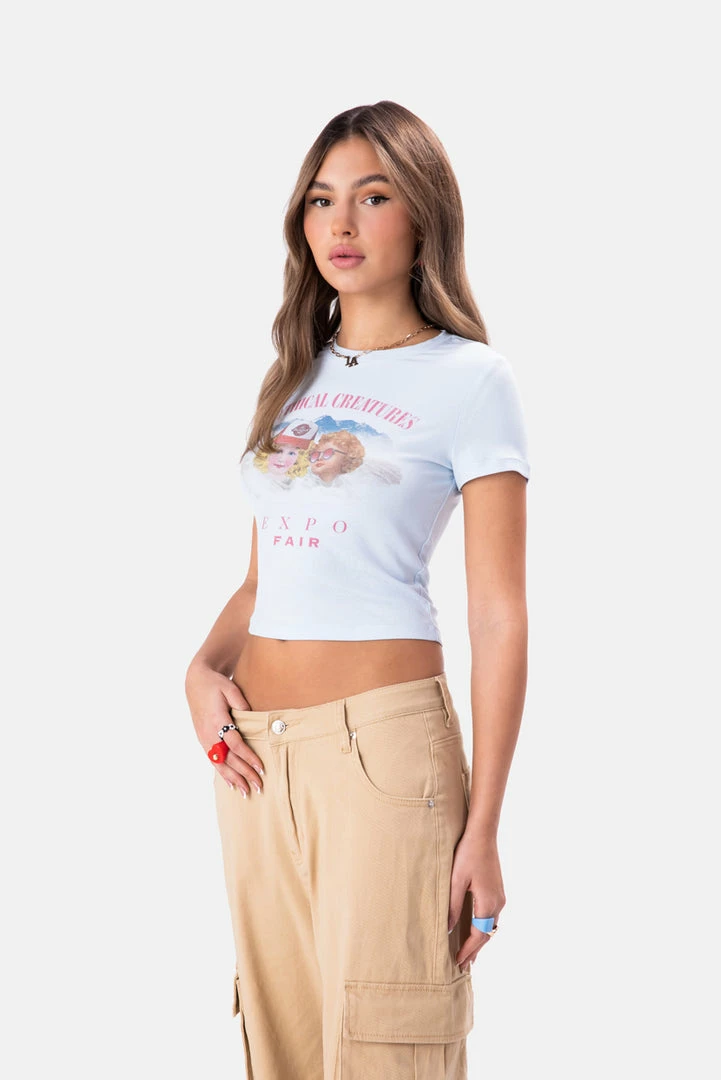 Discount 🎉 Adika Clothing EXPO Cropped Tee 👍 3 Adika Clothing EXPO Cropped Tee