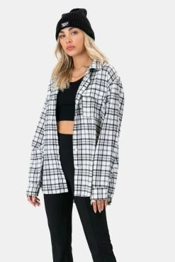 Adika Axel Oversize Plaid Shirt
