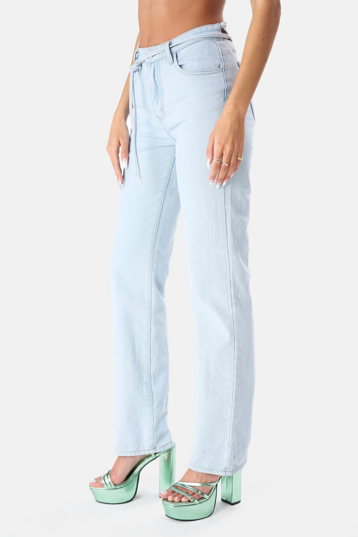 Brand new 😀 Adika Cruise String Belt 👖 Jeans | STRAIGHT Clothing ⌛ 3 Adika Cruise String Belt Jeans | STRAIGHT Clothing