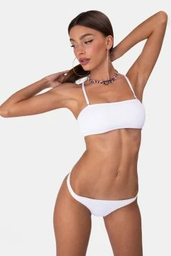 Adika Hamptons Shirred Bikini Bottom