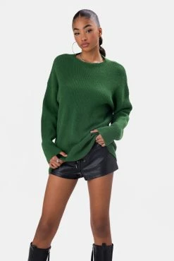 Adika Mendoza Backless Knit Sweater
