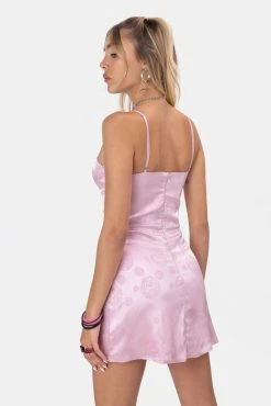 Adika OUTLET Buddha Satin-Finish Cupped Dress