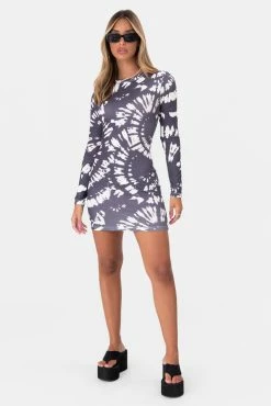 Adika Loxie Tie-Dye Mini Dress