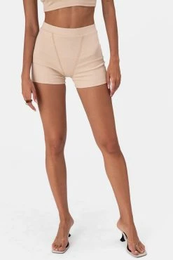Adika Randy Rib Knit Shorts